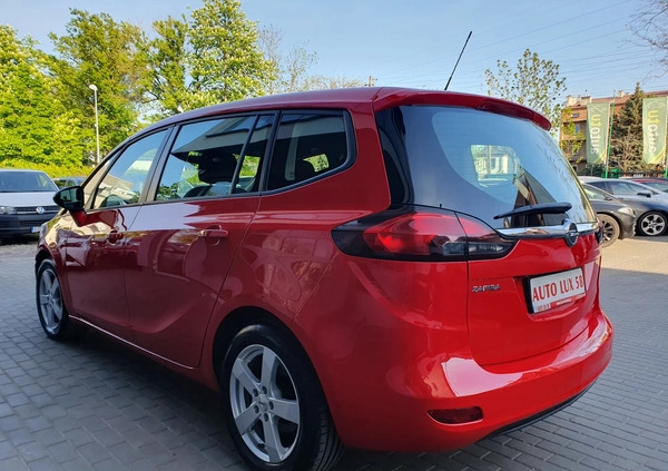 Opel Zafira cena 39900 przebieg: 221000, rok produkcji 2017 z Warszawa małe 529